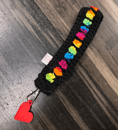 Pride Wrist Lanyard Keychain