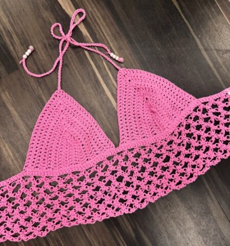 The Chain Mesh Bralette
