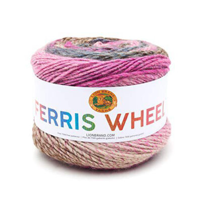 (1 Skein) Lion Brand Yarn Ferris Wheel Yarn
