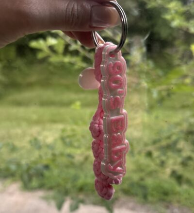 90's Baby Keychain