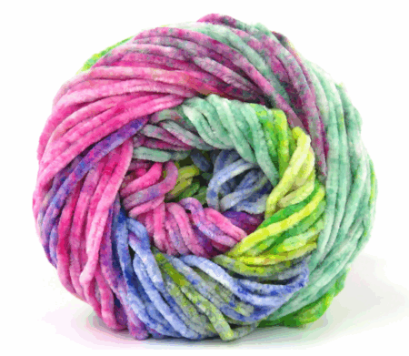 Ice Chenille Splash Yarn